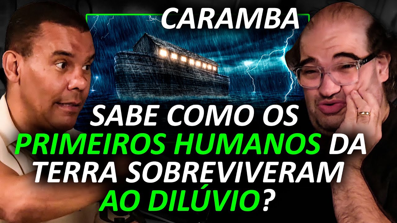 NOÉ E O GRANDE DILÚVIO: O que VOCÊ NÃO SABIA... (SACANI & RODRIGO SILVA)