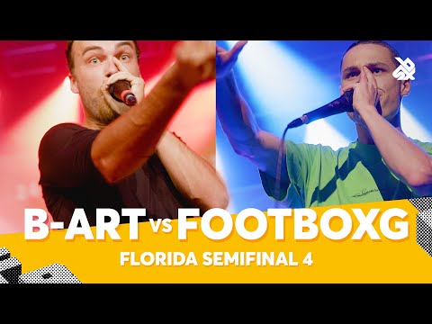 😱😱😱 B-ART vs FOOTBOXG | Florida Beatbox Battle 2020 | SEMIFINAL #4