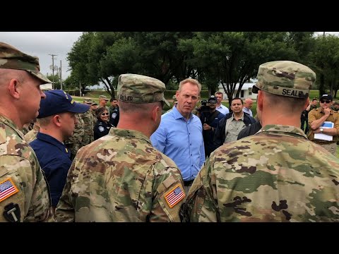Shanahan wants secure border without military aid