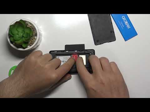 How to Insert SIM Card into TCL LinkZone LTE Router Modem - Install SIM Card In TCL Portable Modem