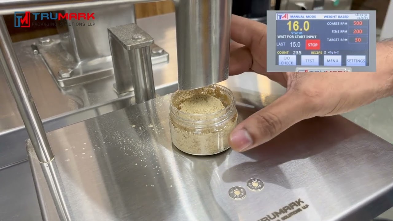 Servo Auger Powder Filling Machine | Fast & Precise Filling Solution