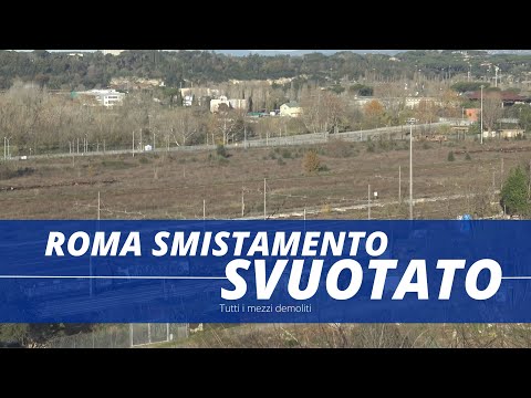 Il DEPOSITO di ROMA SMISTAMENTO SVUOTATO