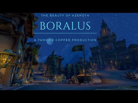 The Beauty of Azeroth Series - A Peaceful Evening in Boralus | World of Warcraft