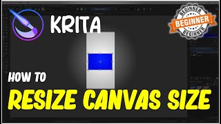 Krita How To Resize Canvas Size Tutorial