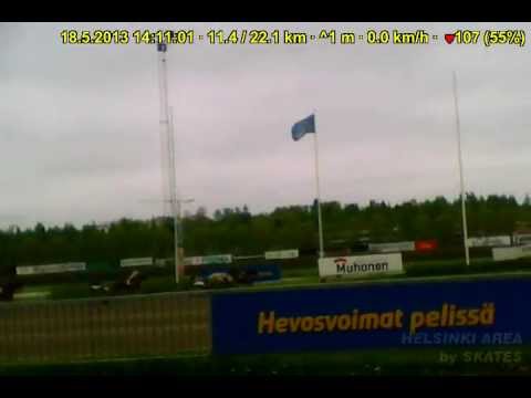 [Helsinki Area by Skates] Vermo harness racing track