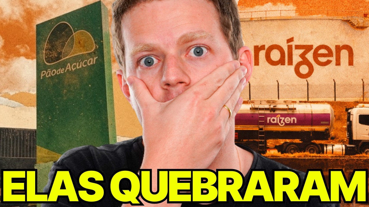 RAÍZEN E PÃO DE AÇUCAR QUEBRARAM? (RAIZ4 e PCAR3)