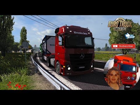 Euro Truck Simulator 2 (1.31) Mercedes Actros 2651 Brazilian Version Cables Ready + DLC's & Mods