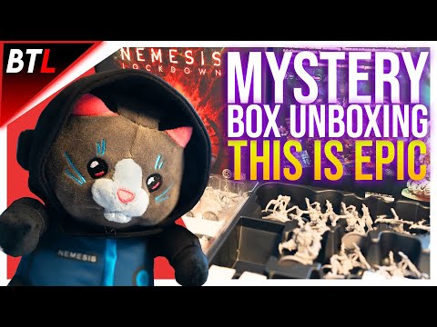 The Nemesis Lockdown Team Sent Me This EPIC MYSTERY BOX! Unboxing Nemesis Lockdown