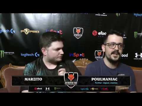 Intrepid Fox Lan Finals - Interview Marzito [TOP 8]