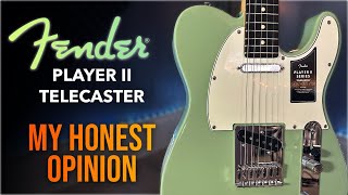 Video thumbnail for Fender Player II Telecaster | My Honest Opinion by Jack Fossett