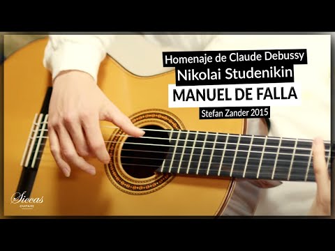 Nikolai Studenikin plays pour le tombeau de C. Debussy by Manuel de Falla on a 2015 Stefan Zander