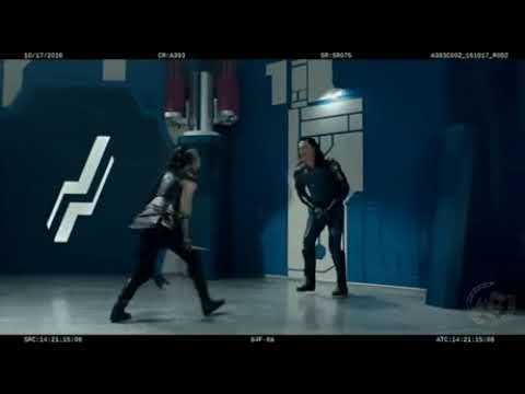 Thor Ragnarok deleted scene. Loki vs. Valkyrie