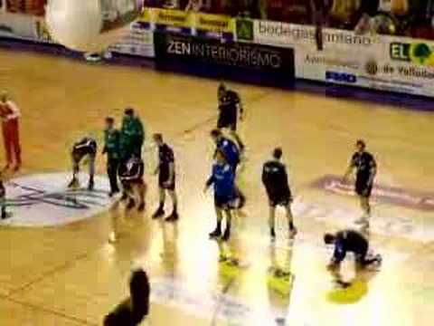 12.04.2008 BM Valladolid - Rhein-Neckar Loewen Spiel Teil 1