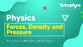 Turning effects of forces