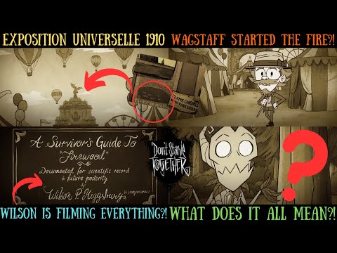 Wagstaff Lore Trailer Reaction & Breakdown - Don't Starve Together