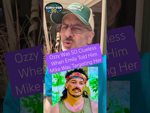 Ozzy Was SO Clueless When Emily Told Him Mike Was Targeting Her on Survivor 50