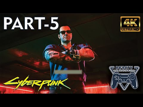 Cyberpunk 2077 PS5 WALKTHROUGH 4K 60FPS HDR PS5 GAMEPLAY PART 5 - (FULL GAME)