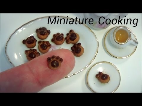 Real Food Miniature #36-ミニチュア料理-『Footprint cookie-足跡クッキー-』Cooking show ミニチュアクッキング อาหารขนาดเล็ก Video