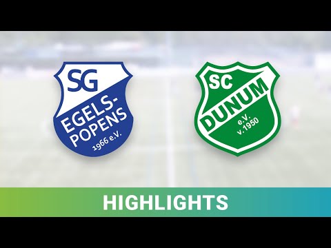 Highlights und Tore: SG Egels-Popens - SC Dunum