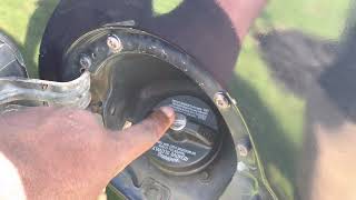 Removing Gas Cap With Lock (Lost Key)