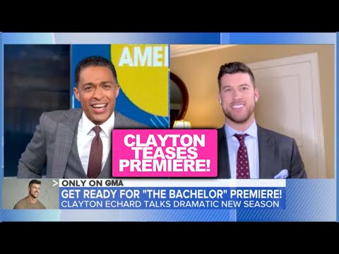 Bachelor Clayton Echard Full Interview On Good Morning America This Morning!