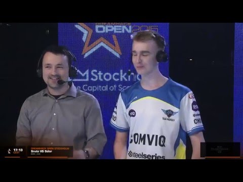 StarCraft 2 : Solar vs  Snute ZvZ - DreamHack Open Stockholm 2015