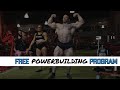 Updates! My Training and Free Program