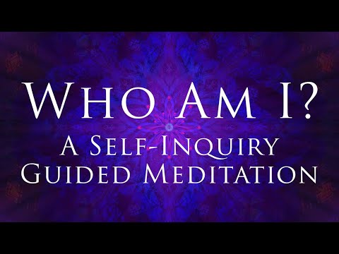 Who Am I? A Self-Inquiry Guided Meditation with Shunyamurti