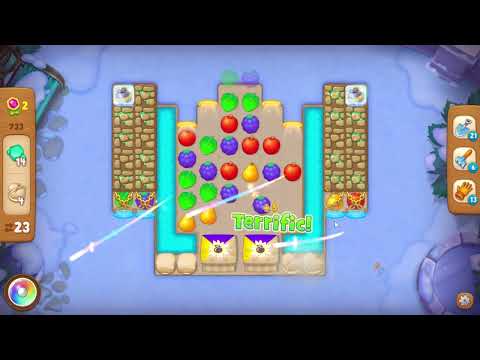 Gardenscapes 733 Level - 26 moves - NO BooSTERS