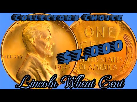1947 RARE WHEAT PENNIES WORTH MONEY! | LINCOLN WHEAT CENT 1947 "S" MINTMARK PENNY VALUE!