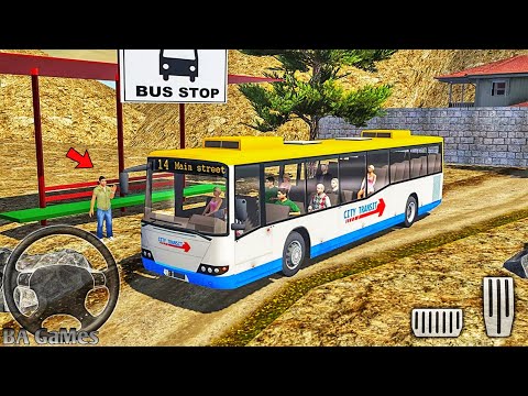 Baby Bus Games 🤴 Offroad Tourist Coach Bus Driving PassengerTransport Simulator - Android Gameplay