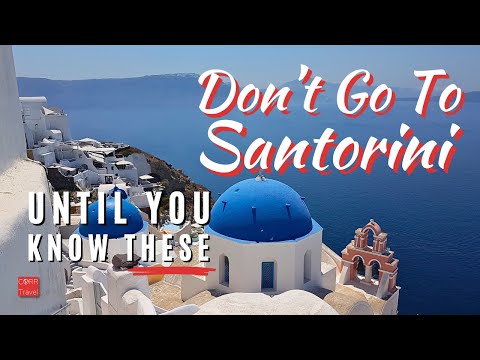 THE Know BEFORE You Go Santorini Greece Travel Guide 🇬🇷 for First Time in Santorini Planning