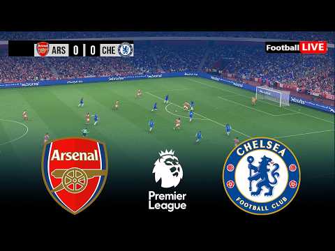 ARSENAL vs CHELSEA - Premier League 25/26 | Match today | Video Game Simulation PES