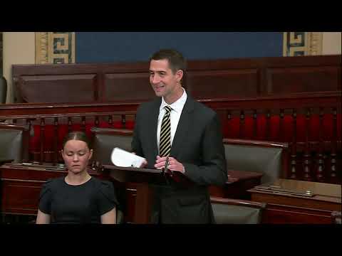 April 27, 2022: Senator Cotton Delivers Remarks Honoring U.S. Grant on the Senate Floor
