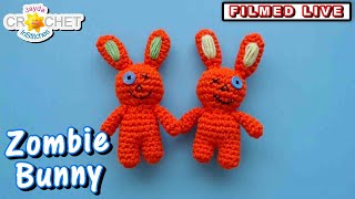 Zombie Bunny Revived! Crochet Workshop LIVE - Oct. 21, 2024