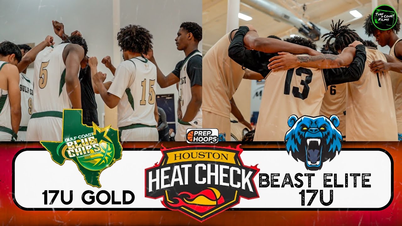 Prep Hoops Houston Heat Check | Gulf Coast Blue Chips 17U Gold vs Beast Elite 17U