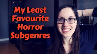 My Least Favourite Horror Subgenres With Book Recommendations | #horrorbooks