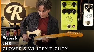 Video thumbnail for JHS Clover Preamp & Whitey Tighty Compressor | Reverb Tone Report by Reverb