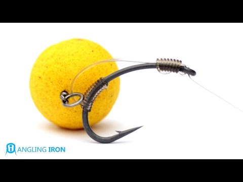 How to tie a D rig - Carp rigs - By Angling Iron