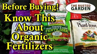 Which Organic Fertilizer Should You Buy for Your Vegetable Garden: Don