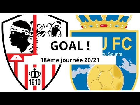 AC Ajaccio - Pau FC [(3)-1] GOAL 51' (Mounaim El Idrissy) 18ème journée 2020/21