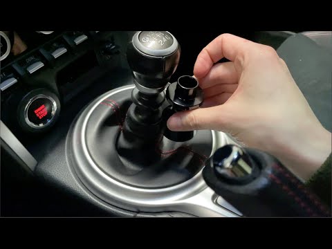 How to install shift knob and reverse lockout on BRZ/FRS/86