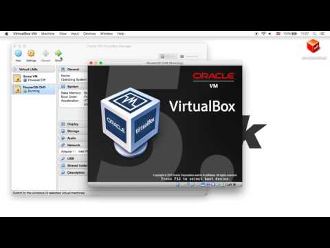 RouterOS CHR VirtualBox Install