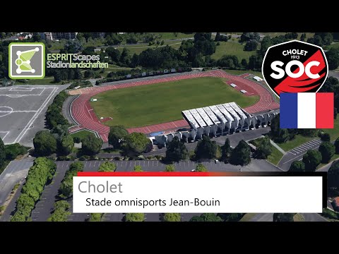 Stade omnisports Jean-Bouin | SO Cholet | Google Earth | 2018