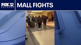 Fights at Joliet mall end in pair of arrests