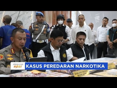 POLRESTABES BANDUNG UNGKAP KASUS NARKOTIKA