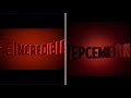 The Incredibles 1 And 2 Title Card Comparison