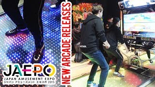 Latest Arcade games from Japan, feat. New Dance Games? Real cockpit Robot Action!