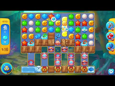 Fishdom 4713 Level - NO BooSTERS @dvaushka