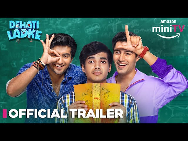 Dehati Ladke - Official Trailer | Shine Pandey, Aasif Khan & Kusha Kapila | 15 Dec | Amazon miniTV